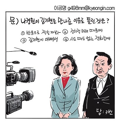 김기현 지지 이유