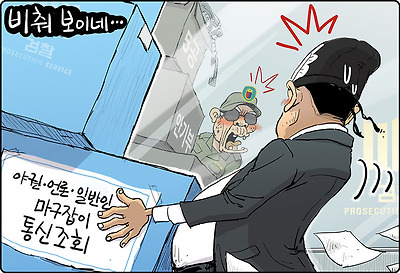 비춰보이네