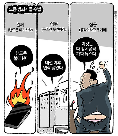 요즘 범죄자들 수법