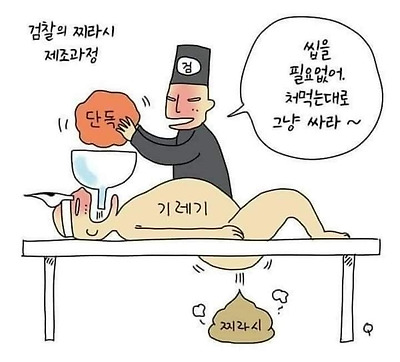검찰의 찌라시 제조 과정