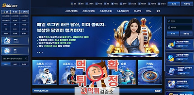 S501 먹튀사이트 확정
