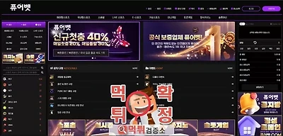 퓨어벳 먹튀사이트 확정