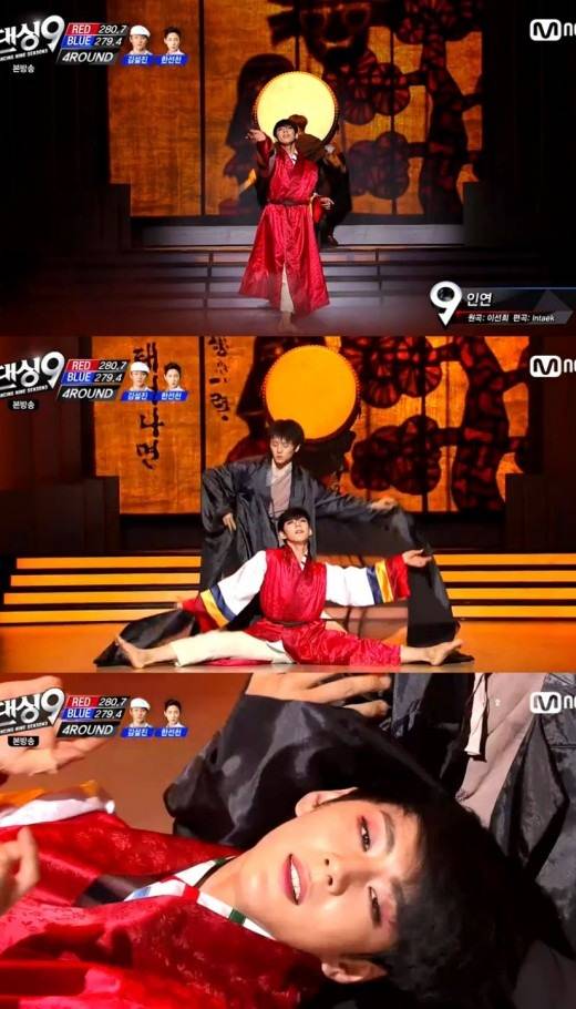 [김설진, 한선천. 사진= 댄신9 방송 캡처]