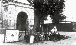 1921년 청산리전투에서 사용됐던 독립군의 무기류.