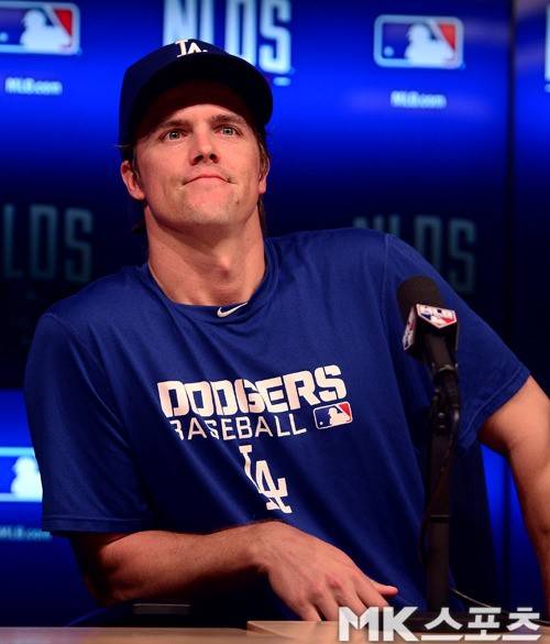 다저스 선발 잭 그레인키는 지난 2주간 팀의 모습이 최고는 아니었다고 말했다. 사진= MK스포츠 DB