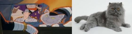 '형사 가제트'에서 악당 크로우 박사 애묘로 등장하는 매드© News1