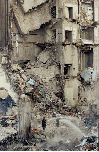 1995년 삼풍백화점 붕괴사고 당시 참혹한 현장 모습