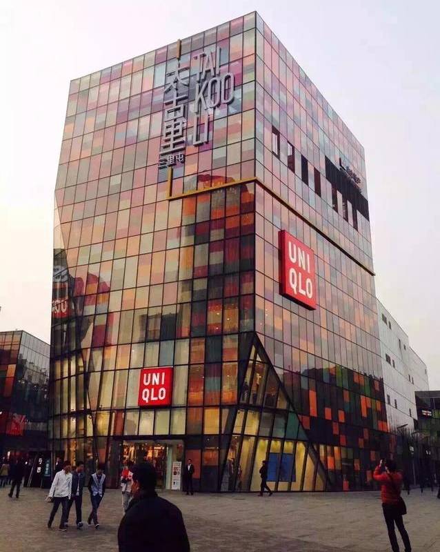 사진=웨이보에 오른 장면.