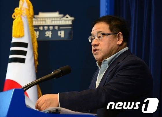 안종범 청와대 경제수석(청와대 제공). © News1 이광호 기자