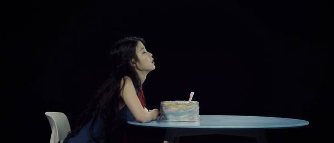 아이유 스물셋. [사진 유튜브 영상 캡쳐]