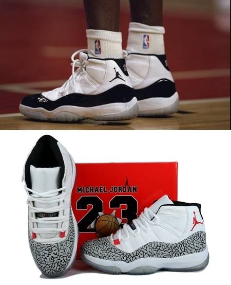 나이키의 조던 브랜드 운동화. 조던의 등번호였던 23번도 브랜드 상품으로 활용된다.