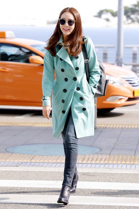 최지우 / 사진제공=버버리