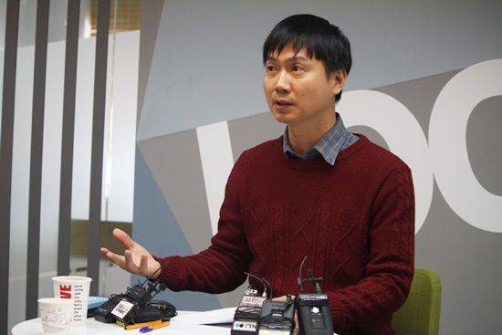 SK플래닛 소송 관련 기자간담회를 연 박종환 록앤올 공동대표.