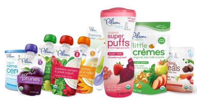 유아용 유기농 식품업체 플럼 올가닉스
