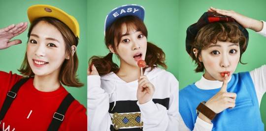 강민주, 한빛나, 권소정(왼쪽부터)