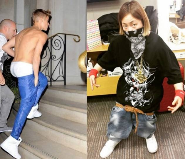 저스틴 비버, 박나래 /사진=온라인 커뮤니티, 박나래 인스타그램