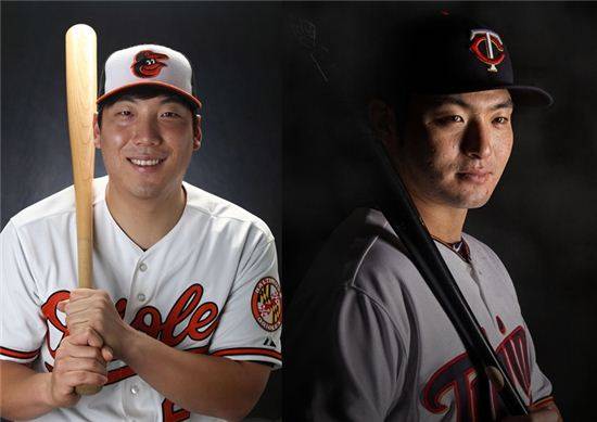 김현수, 박병호 / 사진=볼티모어 오리올스, 미네소타 트윈스
