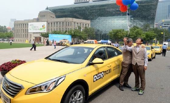 한국택시협동조합 소속의 ‘쿱’택시 /사진=뉴스1