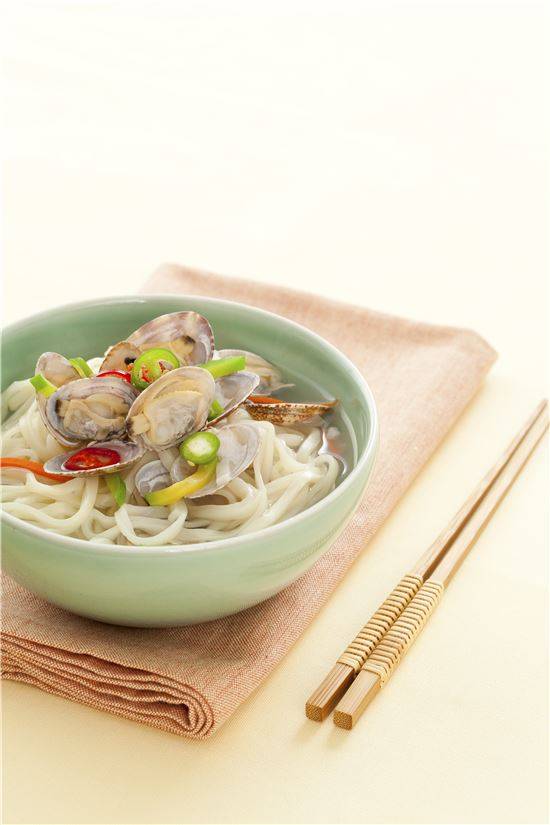 바지락칼국수