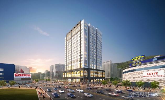 광명 트리니티타워 투시도