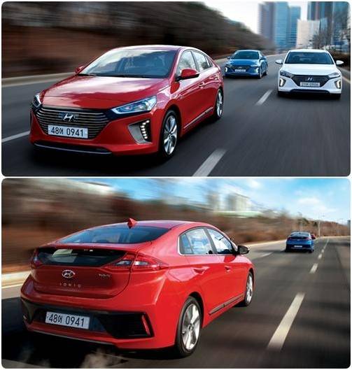 현대차 ‘아이오닉 하이브리드’ 주행사진/현대자동차 제공