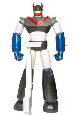 태권V의 날렵한 모습이 3D 프린터로 구현됐다.