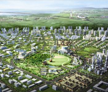 내년에 완공될 전북 익산시의 국가식품클러스터(조감도). 정부가 지난해 갑작스럽게 할랄단지 조성을 추진했으나 입주를 희망하는 업체들이 극히 적어 조성 계획이 취소됐다.   익산시 제공