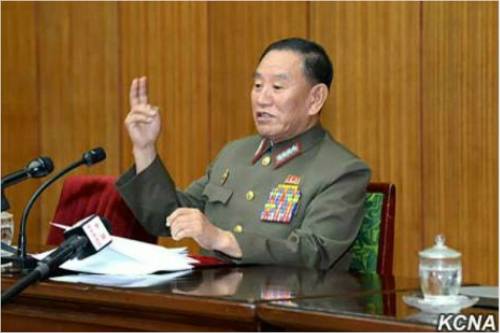 김영철 정찰총국장(사진=조선중앙통신)