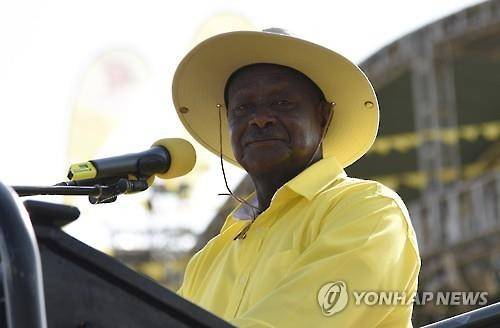 요웨리 무세베니 우간다 대통령(AFP=연합뉴스 자료사진)