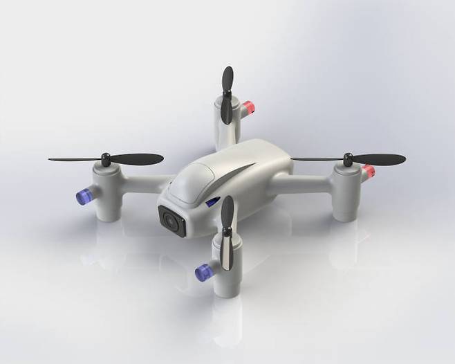드로젠이 중국 협산과 공동 개발한 토이드론 렌더링