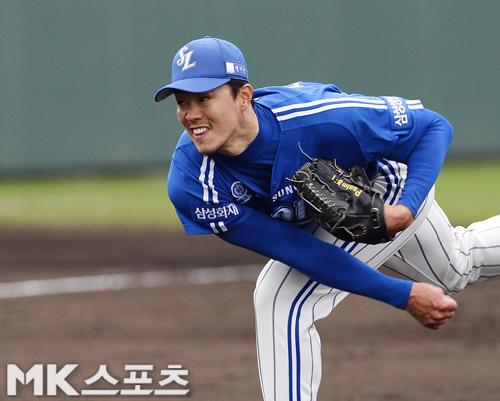 삼성 류중일 감독이 오키나와로 재입국하는 장필준에 대해 언급했다. 사진(日 오키나와)=정일구 기자