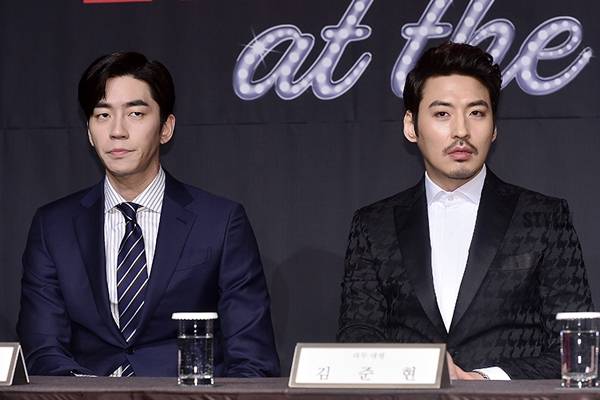 신성록(왼쪽), 김준현