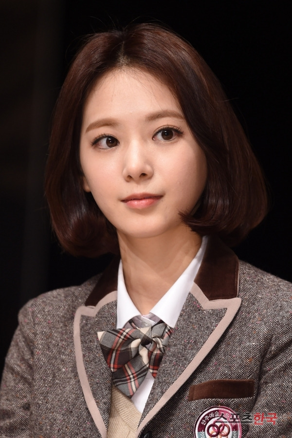 웹드라마 '악몽선생' 제작발표회에 참석하고 있는 김다예. 사진=이규연 기자 fit@hankooki.com