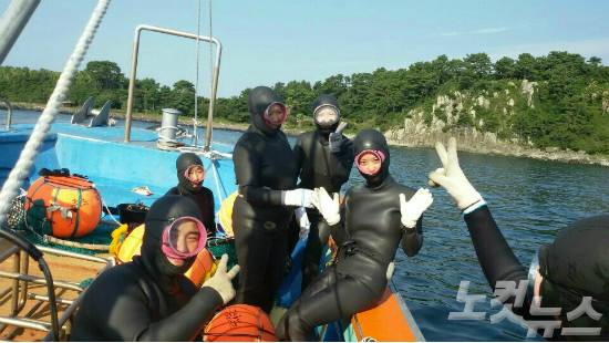 인턴 해녀 전소영 씨. (사진=본인 제공)