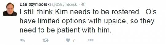 /사진=댄 짐보르스키 트위터 캡처