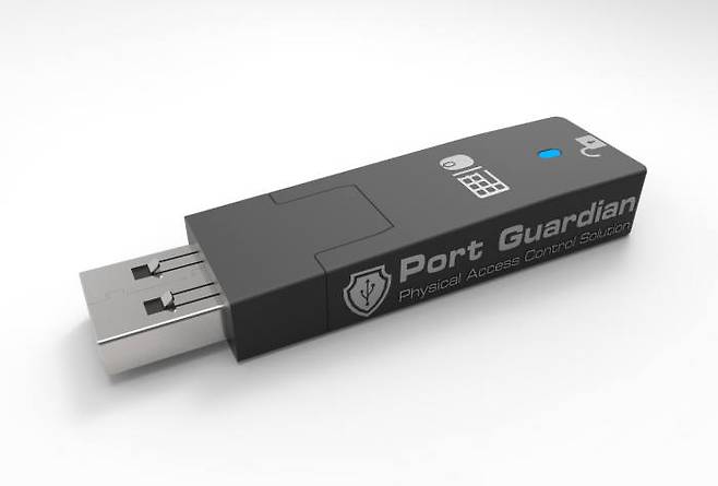아이테오솔루션즈 포트가디언 `MK링커`는 USB 차폐는 물론이고 바이오스 조작 방지 기능도 수행한다.