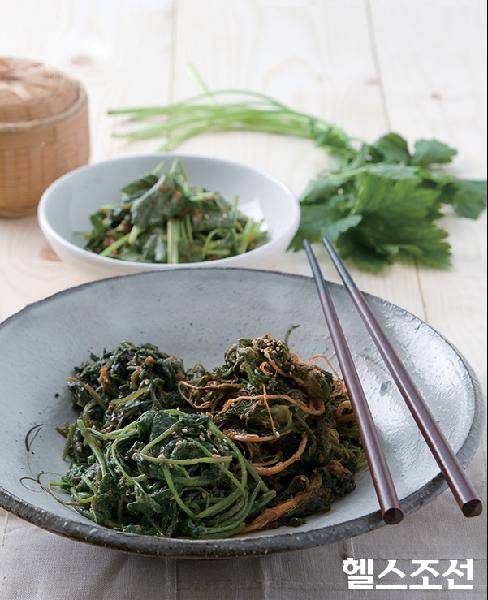[헬스조선]영양이 많은 나물