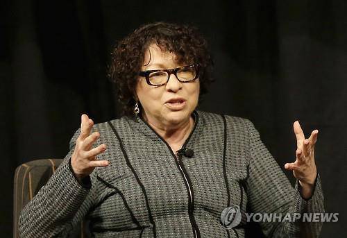 소니아 소토마요르 미국 연방 대법관 (AP=연합뉴스)