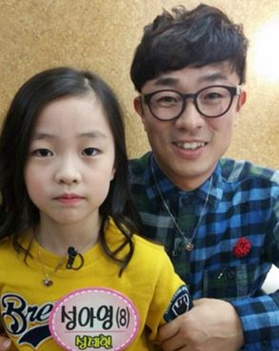 성대현-성아영 부녀. /사진=SK 와이번스 제공