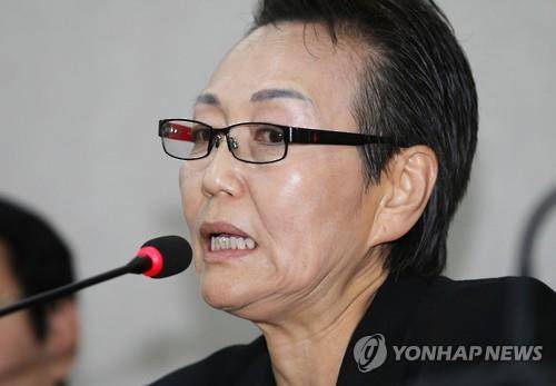 천경자 화백 차녀 김정희 씨 [연합뉴스 자료사진]