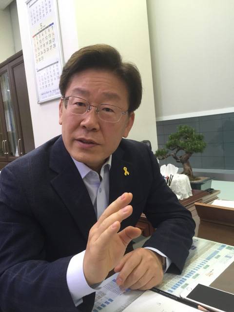 이재명 경기도 성남시장