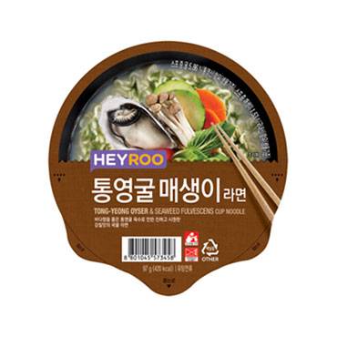 통영굴 매생이 라면 통영굴 매생이 라면