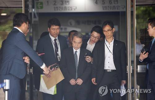 1심에서 징역 7년을 선고 받은 신현우 전 옥시 대표 [연합뉴스 자료사진]