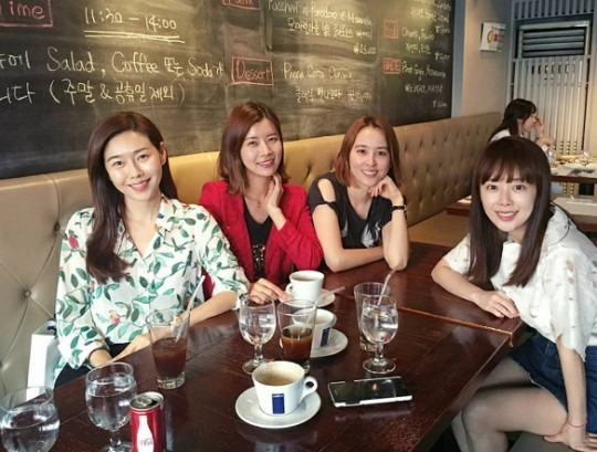 유선, 박탐희, 한혜진, 신지수/사진제공=유선 인스타그램