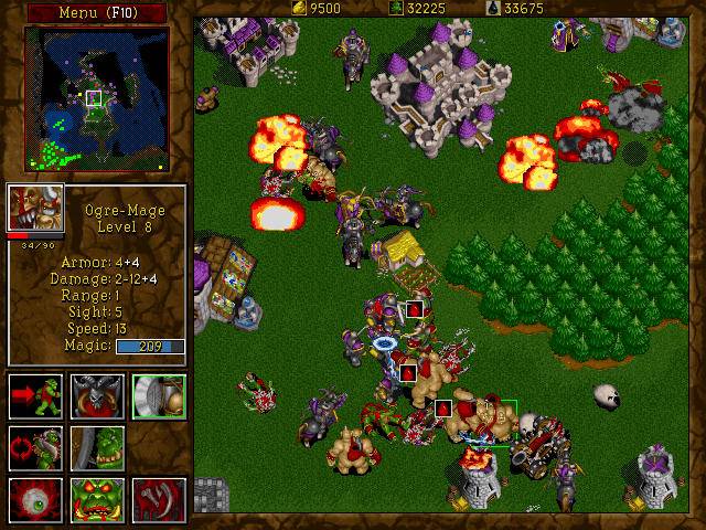 워크래프트2 플레이 이미지