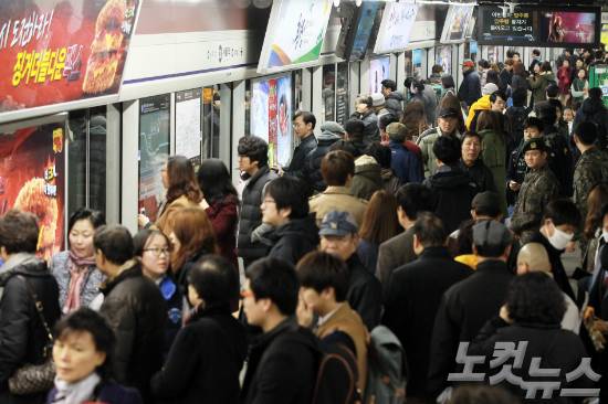 지하철 승강장 (사진=황진환 기자/자료사진)