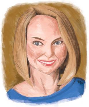 마리사 메이어 야후 CEO / 일러스트 =최지웅 연구원