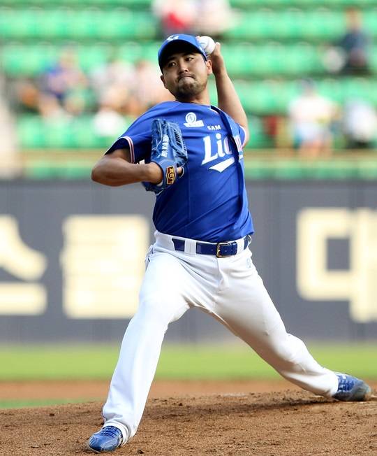 삼성 라이온즈 선발 장원삼. /사진=삼성 라이온즈 제공