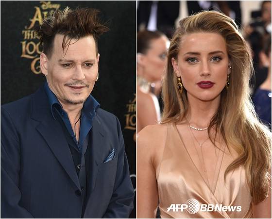 조니 뎁과 엠버 허드 / 사진=AFPBBNews뉴스1