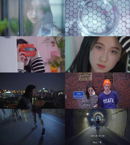 백예린 바이 바이 마이블루